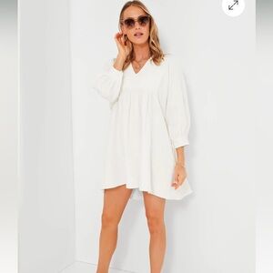 BNWT new Pomender Place Tuckernuck White Gauze Millie Dress sz XL 🌸